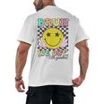 Bruh We Out 5th Graders Fifth Grade Graduation Class 2025 Men's Back Print T-Shirt