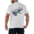 Cavalier King Charles Spaniel Book Nap Vintage Dog Mom Dad Men's Back Print T-Shirt