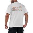 Chapter Forty 40 Years Old 40th Birthday Book Lover Men's Back Print T-Shirt
