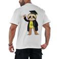 Class Of 2022 Sloth Graduation Masters College High School Men's Back Print T-Shirt
