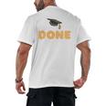 Class Of 2026 I Am So Done Graduation For Him Her Women Men Premium Tri-Blend Men's Back Print T-Shirt
