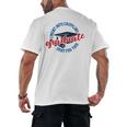 College University School Graduation Debt Loan Men's Back Print T-Shirt