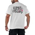 Cupid's Homebody Introvert Valentine's Day Home Men's Back Print T-Shirt
