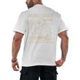 Dark Romance Book Lover Midnight Reading Readers Society Men's Back Print T-Shirt