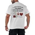 Dark Romance Bookish Merch Put My Book Down Spicy Book Women Men's Back Print T-Shirt