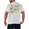 Disney Princess Belle I Put My Book Down For This Men's Back Print T-Shirt