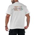 Doctor Of Physical Therapy DPT Student Graduation Men's Back Print T-Shirt