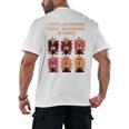 I Dont Like Morning People Introvert Coffee Lover Antisocial Premium Men's Back Print T-Shirt