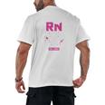 Earned It RN 2025 Nurse Graduation Nursing School Graduate Premium Tri-Blend Men's Back Print T-Shirt