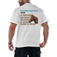 Equinetrovert Definition Equine Horse Riding Introvert Men's Back Print T-Shirt