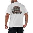 Fantasy Drama Tragedy Gothic Book Lover Bookworm Men's Back Print T-Shirt