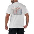 God Says I Am Book Bible Verse Christian Girls Women Men's Back Print T-Shirt