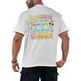 Goodbye 1st Grade To 2nd But First Summer Graduation Men's Back Print T-Shirt