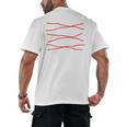 Graduation High School 2025 High School Graduation Premium Tri-Blend Men's Back Print T-Shirt
