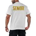Graduation Party SEN18R Senior 2018 High School T-Shirt Men's Back Print T-Shirt