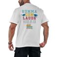 Graduation Summa Cum Laude College Honors Men's Back Print T-Shirt