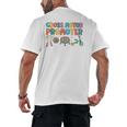Gross Motor Promoter Physical Therapist Graduation PT Men's Back Print T-Shirt