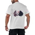 Happy Valentines Day Self Introvert Humor Antisocial Raglan Baseball Tee Men's Back Print T-Shirt Happy Valentines Day Self Introvert Humor Antisocial Raglan Baseball Tee Men's Back Print T-Shirt