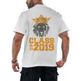 High School King Graduation Shirt Class Of 2019 Seniors Men's Back Print T-Shirt
