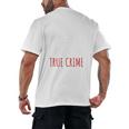 I'm A Millennial Introvert True Crime Podcast Fan Men Women Men's Back Print T-Shirt I'm A Millennial Introvert True Crime Podcast Fan Men Women Men's Back Print T-Shirt