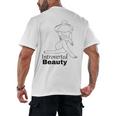 Introvert Health Aware Acceptance Beauty Art Men's Back Print T-Shirt Introvert Health Aware Acceptance Beauty Art Men's Back Print T-Shirt