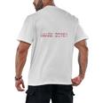 Introvert But Willing To Discuss Shark Dives Scuba Diving Men's Back Print T-Shirt