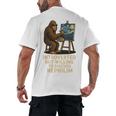Introverted But Willing To Discuss Nephilim Men's Back Print T-Shirt