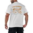 For Introverts For Introverts Men's Back Print T-Shirt For Introverts For Introverts Men's Back Print T-Shirt