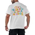 It’s A Good Day To Read A Book Reading Bookworm Reader Men's Back Print T-Shirt