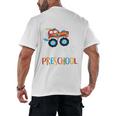 Kids I Just Crushed Preschool Monster Graduation Pre-K Shirt Men's Back Print T-Shirt