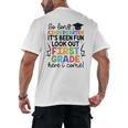 Kindergarten Graduation Graduate 1st Grade Here I Come Kids Men's Back Print T-Shirt