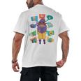 Meme Magic Introvert Anti People Social Media Meme Lovers Men's Back Print T-Shirt