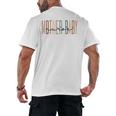 Mother Baby Nurse Postpartum Mom Baby Nursing Graduation Men's Back Print T-Shirt