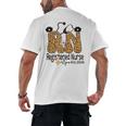 Nurse Est 2026 Graduation Graduate Nursing Student RN LPN Men's Back Print T-Shirt