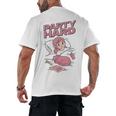 Party Hard Comfortable Stay At Home Introvert Men's Back Print T-Shirt Party Hard Comfortable Stay At Home Introvert Men's Back Print T-Shirt