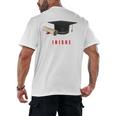 PhD Graduation Celebration For Finished Phd Grad Men Women Men's Back Print T-Shirt