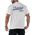 Physician Assistant Graduation Est 2018 Shirt Men's Back Print T-Shirt