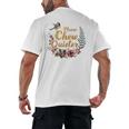 Please Chew Quieter Sarcastic Introvert Humor Men's Back Print T-Shirt Please Chew Quieter Sarcastic Introvert Humor Men's Back Print T-Shirt