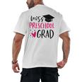 Preschool Graduation Shirt For Girl 2019 Miss Preschool Grad Men's Back Print T-Shirt