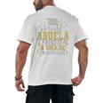 Proud Abuela Of 5th Grade Graduate 2024 Family Graduation Men's Back Print T-Shirt