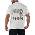 Proud Army National Guard Mom National Guard Graduation Men's Back Print T-Shirt