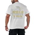 Proud Brother In Law Of 5th Grade Graduate 2024 Graduation Men's Back Print T-Shirt