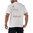 Proud Mom Of A Class 2018 Graduate Graduation Shirt Men's Back Print T-Shirt