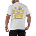 Proud Sister In Law Of 2022 Graduate Class 2022 Graduation Men's Back Print T-Shirt