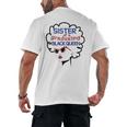 Proud Sister Queen Graduation Shirt African American Men's Back Print T-Shirt