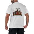 Read More Banned Books Reader Cat Lover Librarian Freedom Men's Back Print T-Shirt