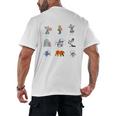 Read Book Characters I Can Do Hard Things Back To School Men's Back Print T-Shirt Read Book Characters I Can Do Hard Things Back To School Men's Back Print T-Shirt