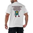 If You Can Read This Gamer Humor Gaming Introvert Raglan Baseball Tee Men's Back Print T-Shirt
