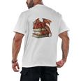 I Read Because Roasting People Is Frowned Upon Dragon Book Premium Tri-Blend Men's Back Print T-Shirt I Read Because Roasting People Is Frowned Upon Dragon Book Premium Tri-Blend Men's Back Print T-Shirt