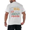 Read And Think About Prayer Faith & Book Lover Premium Men's Back Print T-Shirt Read And Think About Prayer Faith & Book Lover Premium Men's Back Print T-Shirt